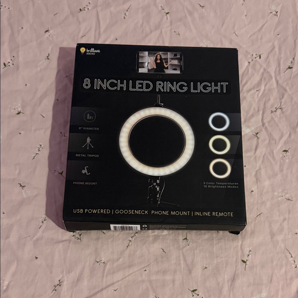 Littil LED Ring Light with Adjustable Modes